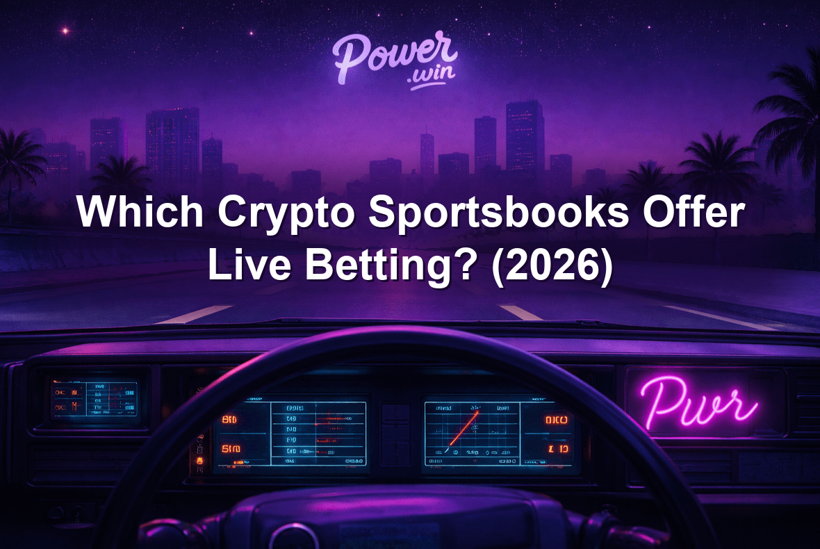 Power.Win banner: live betting with crypto on power win