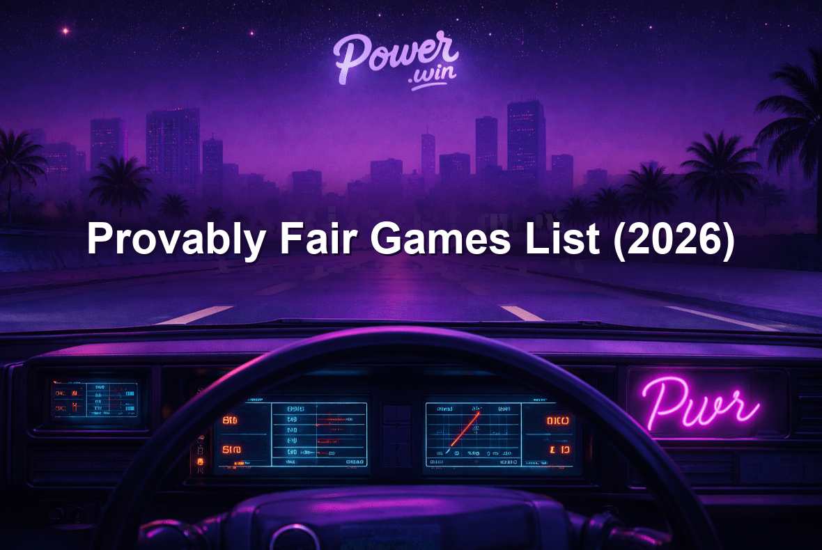 Provably Fair Games List (2026)