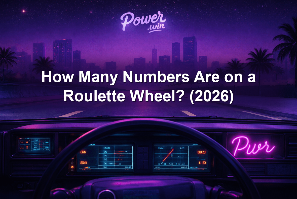 Power.Win banner: how many numbers on a roulette wheel