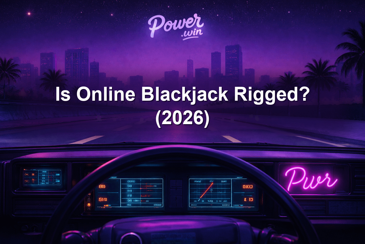 Power.Win banner: is online blackjack rigged